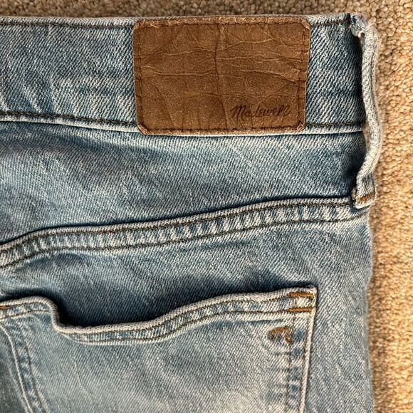 Madewell The Perfect Vintage Jean Worn Wash Distressed Raw Hem Size 29 - Picture 12 of 12